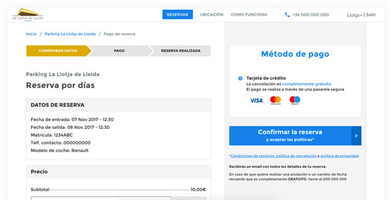 método de pago