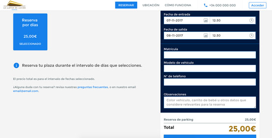 reserva tu parking online